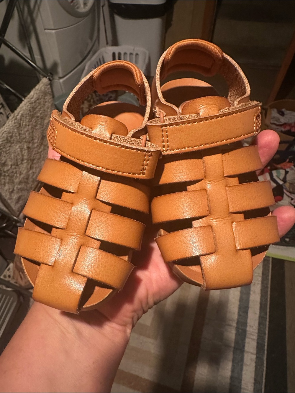 Comfy Baby/Toddler Sandals, like new